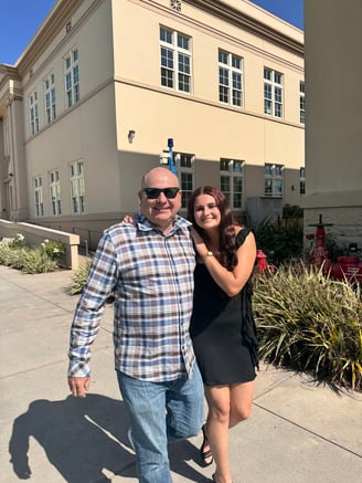 dad and i